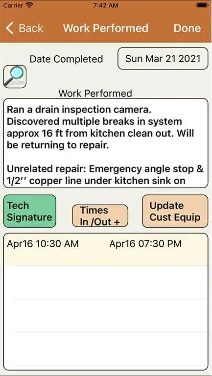 Plus-Work-Performed
