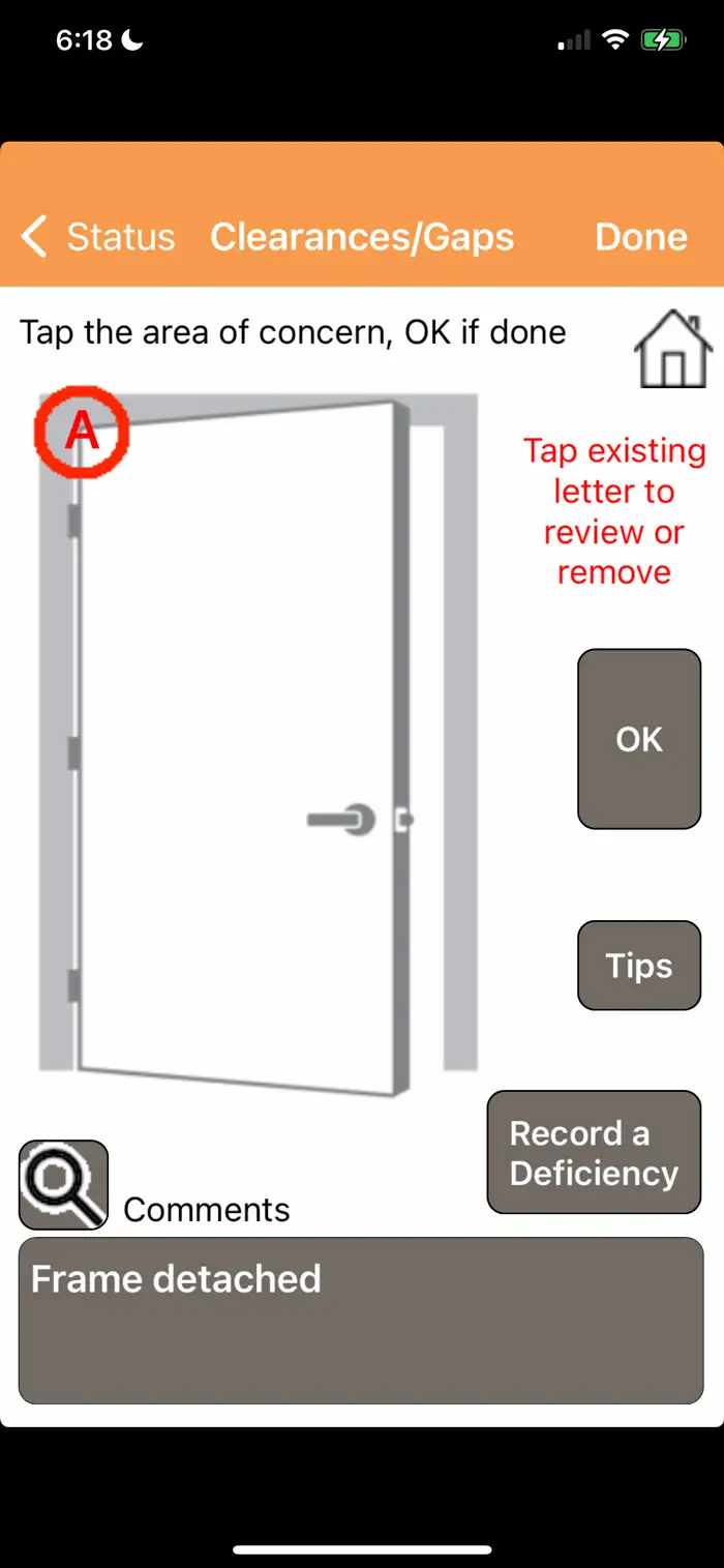 Clearance Gaps