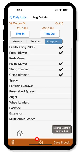 Grow-Equipment-Log